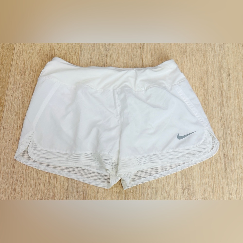 Nike Women's Athletic White Shorts